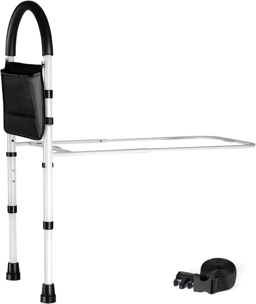 Bed Assist Rail for Seniors — Adjustable Safety Handle for Getting In & Out of Bed — product photo