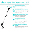Senior Safety Starter Kit — Bed Rail + Night Light 2-Pack + Reacher Grabber — product photo
