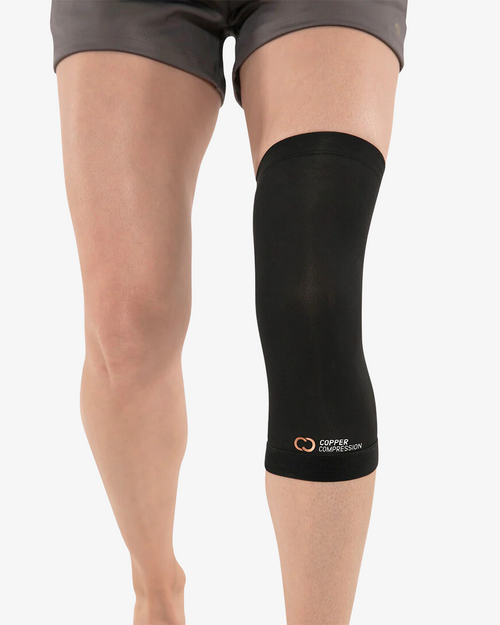 Copper Compression Knee Sleeves for Seniors — Pain Relief, Arthritis & Joint Support (Pair) — product photo